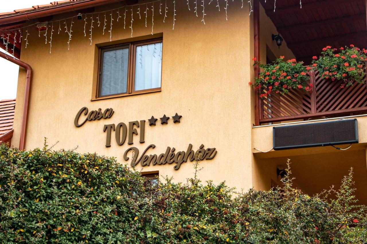 Casa Tofi Vendeghaz Aparthotel Praid Luaran gambar